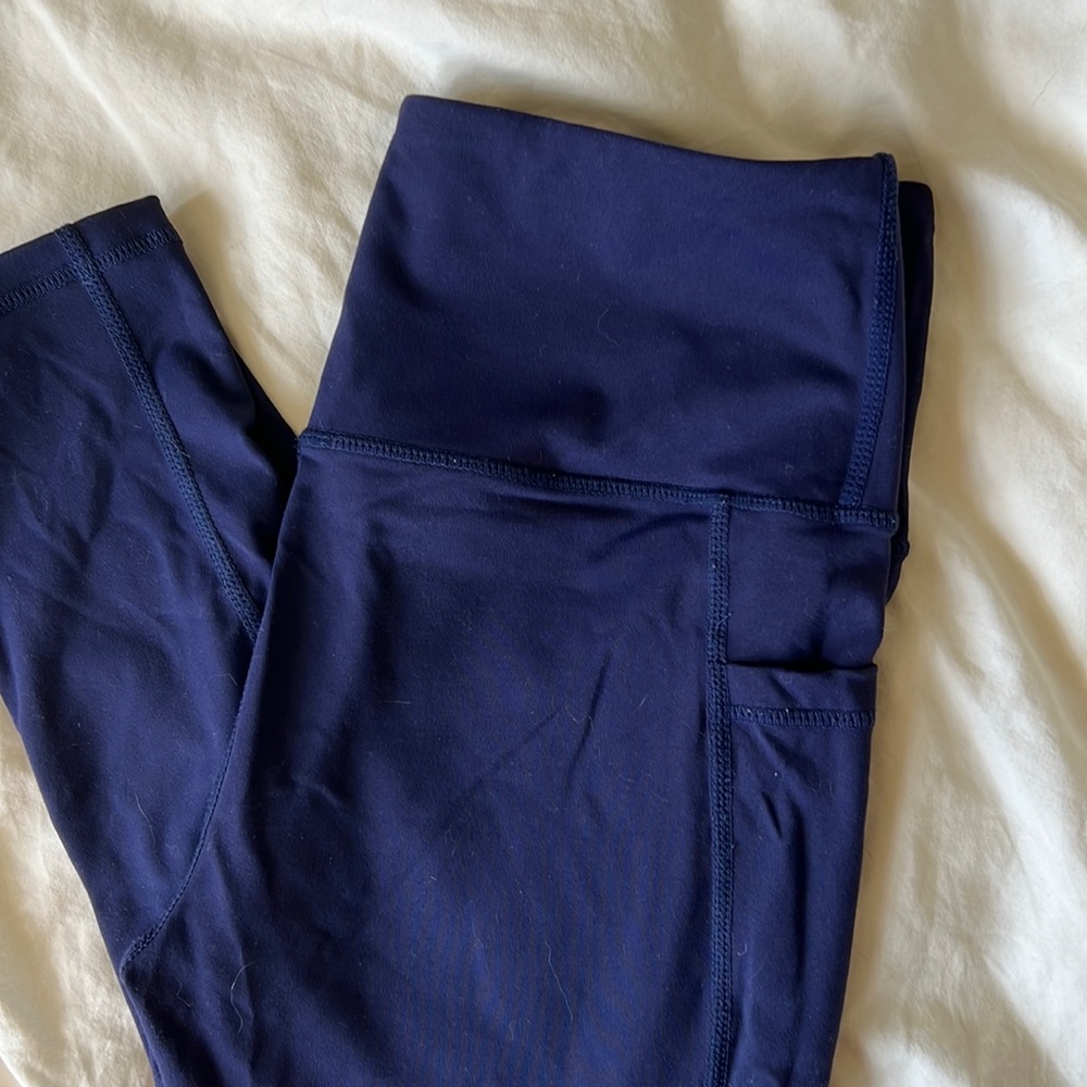 Senita Navy Leggings